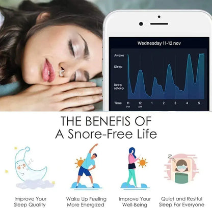 Anti-Snore Magnetic Nose Clip